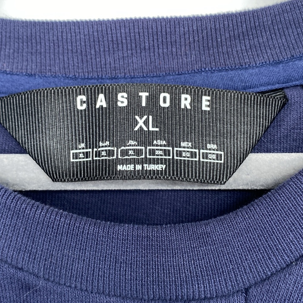 Castore Men's Crew Neck Pullover Zippered Chest Pocket Sweatshirt XL - Picture 7 of 9